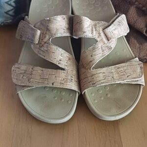 Cork Strap Sandals